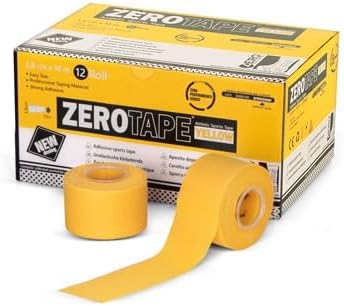 Zerotape 3,8cm x 10m Sporcu Tespit Bandı (Sarı)