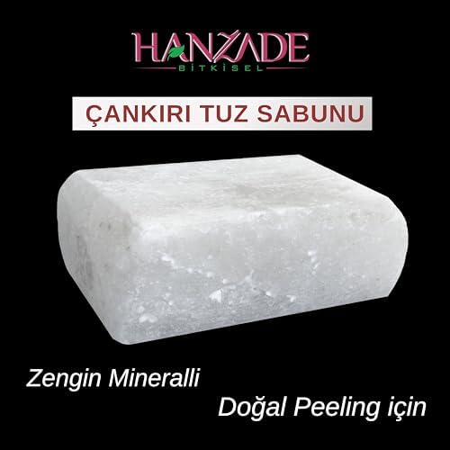 Alternative view of Bitkisel Çankırı Tuz Sabunu 300-350 Gr Zengin Mineralli Doğal Saf Çankırı Kaya Tuzu Sabunu