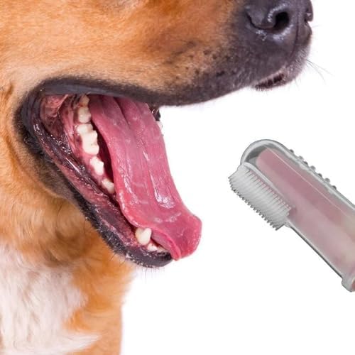 Silikon Kedi Ve Köpek Diş Fırçası - Kolay Kullanımlı Evcil Hayvan Diş Bakım Fırçası