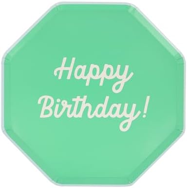 Alternative view of - Happy Birthday Tabaklar - M - 8 Adet