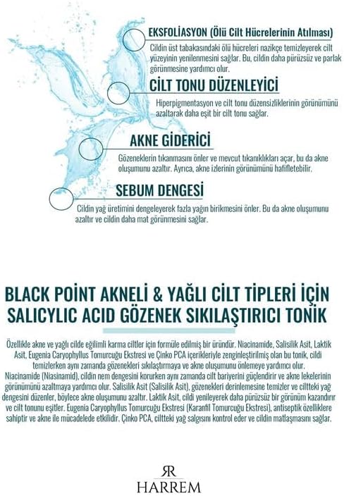 Alternative view of Akneli&Yağlı Cilt Tipleri için Saliyclic Acid Gözenek Sıkılaştırıcı Tonik 200 ML P.int