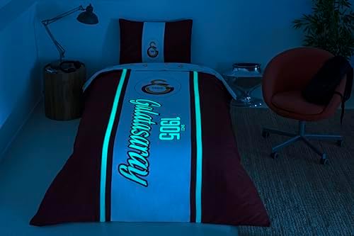 TAÇ 1905 Glow Standart Pamuk Nevresim Takımı, Kırmızı, Tek Kişilik