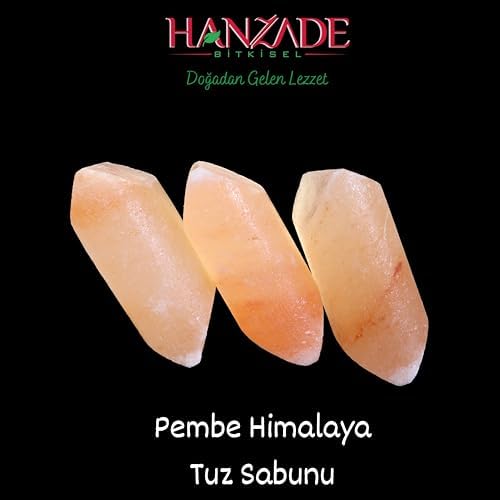 Alternative view of Bitkisel Himalaya Tuz Sabunu 300-350 Gr x 2 Adet Zengin Mineralli Doğal Saf Pembe Himalaya Kaya Tuzu Sabunu Doğal Peeling