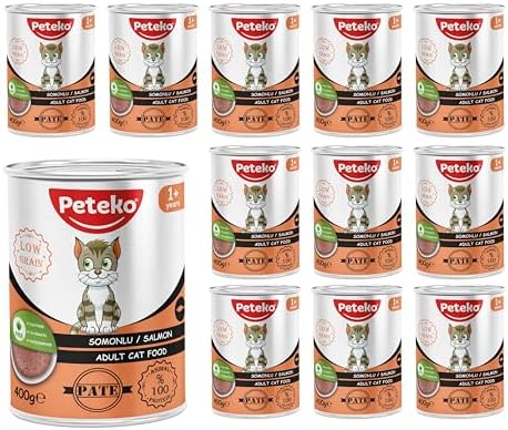 Alternative view of Yetişkin Kedi Somonlu Pate 400 Gr x 12 adet