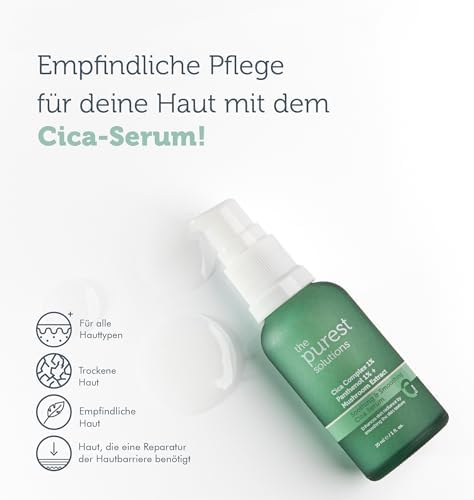 Alternative view of The Purest Solutions Hassas Ciltler İçin Kızarıklık Karşıtı Ve Bariyer Onarıcı Cica Serum 30 Ml