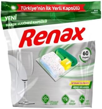 Alternative view of Renax Bulaşık Makinesi Kapsül Deterjanı 60 Adet