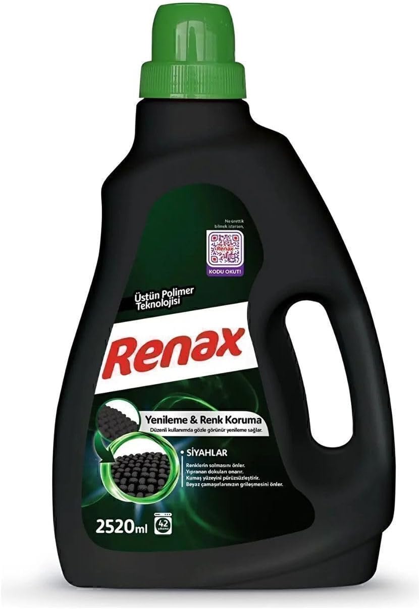 Alternative view of Renax Sıvı Çamaşır Deterjanı 2520 ml Siyahlar