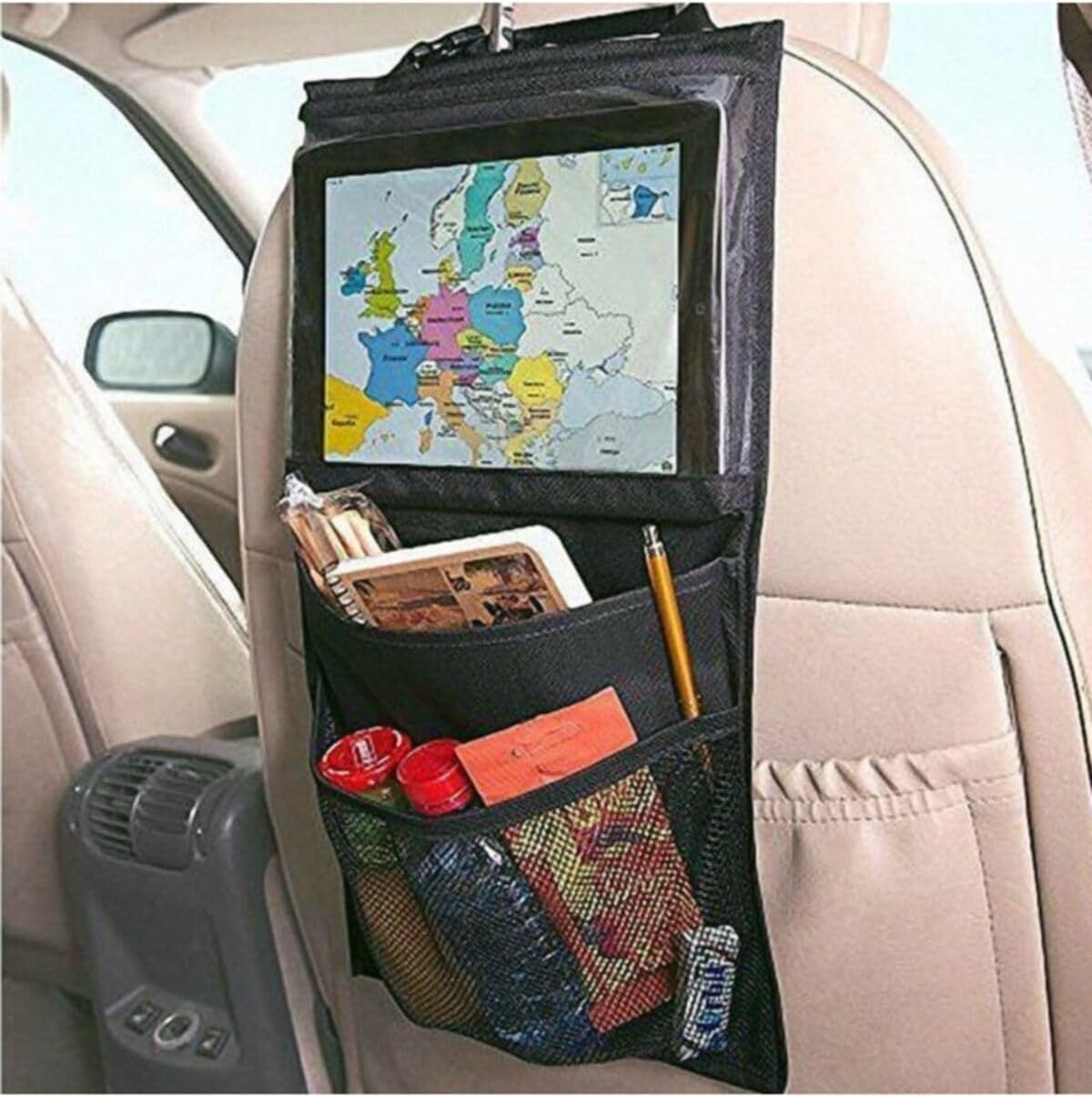 Alternative view of Tablet Tutucu Ve Cepli Araba Oto Araç Içi Koltuk Arkası Organizatör 0058