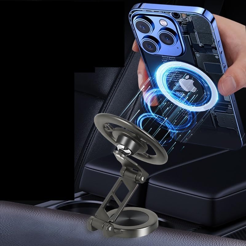 Alternative view of Torpido Üstü Araç içi Telefon Tutucu Göğse Yapışan Manyetik Mıknatıslı Telefon Tutucu iphone 12-16 Pro Max Direk Yapışan Telefon Tutucu S25 Ultra Telefon Tutucu (2. MODEL)