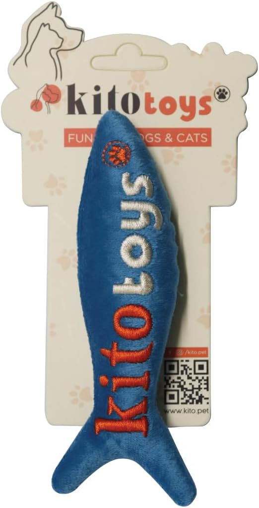 Alternative view of Kito Toys Balık Peluş Kedi Oyuncağı