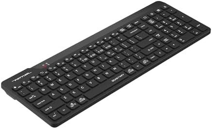 Alternative view of A4 TECH FBK23 AS Bluetooth+2.4Ghz Kablosuz Q Türkçe FN-Multimedya Sessiz Ultra İnce Özellikli Emoji Tuşlu ve Uyku Engelle Modlu Siyah Klavye