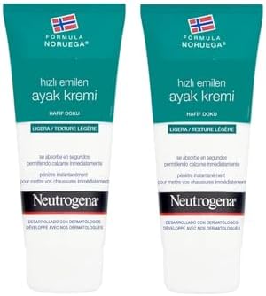 Norveç Formülü Hızlı Emilen Ayak Kremi 100 Ml 2 Adet