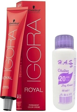Igora Igora Saç Boyası 7-77 Kumral Yoğun Bakır 60 Ml + Mini Oksidan 20 Volüm