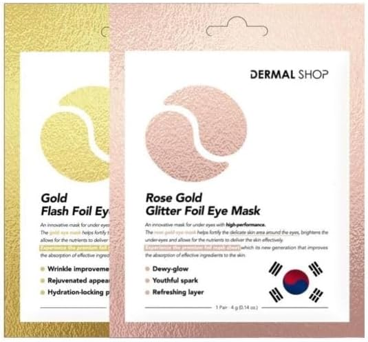 Alternative view of Dermal 3 Katmanlı Foil Göz Altı Torbalarına Karşı Kağıt Göz Maskesi 2 Adet