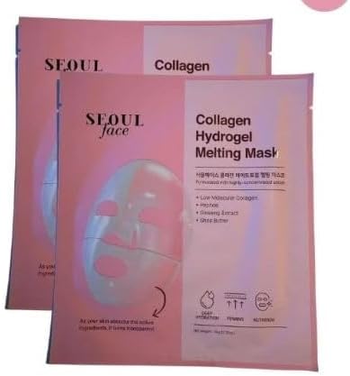 Seoulface Kolajen Hydrojel Şeffaflaşan Eriyen Maske 34g 2 Adet