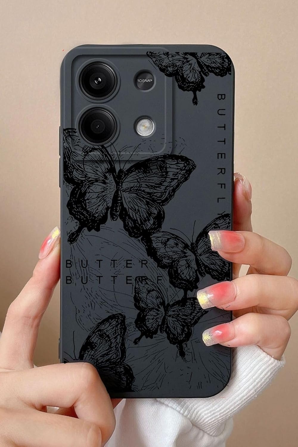 Y36 İle Uyumlu Desenli Telefon Kılıfı PDNG01 Kapak Buterflay