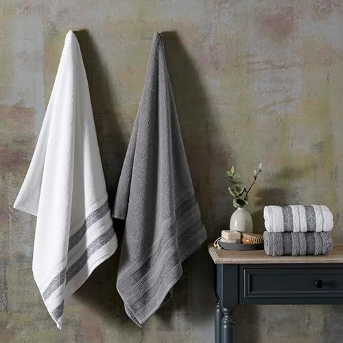 TAÇ Velvet Pure Beyaz Pamuk Hamam Seti, Beyaz,, S-M/L-XL