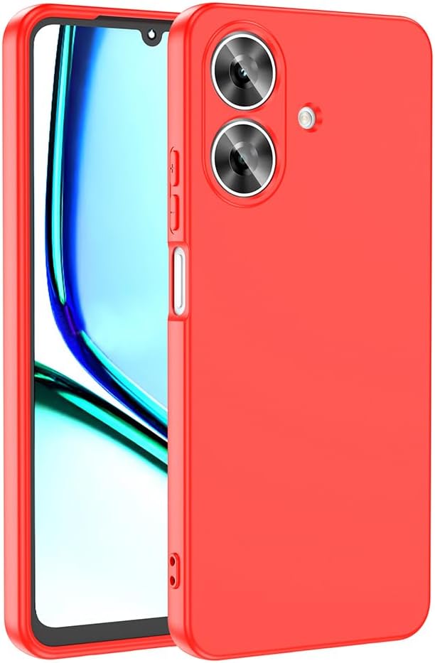 Alternative view of Realme ile uyumlu 60 Kılıf Mara Lansman Kapak Kırmızı