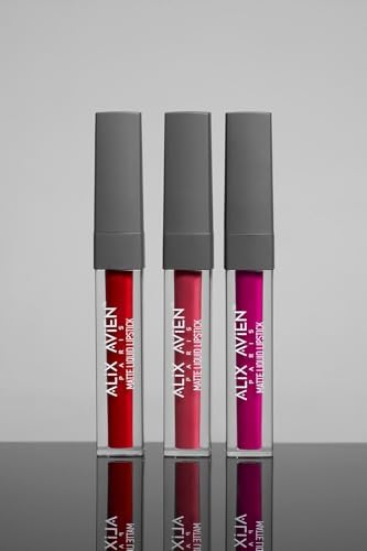 Uzun Süre Kalıcı Kadifemsi Kuruma Yapmayan Mat Likit Ruj - Lipstick 517 Plum