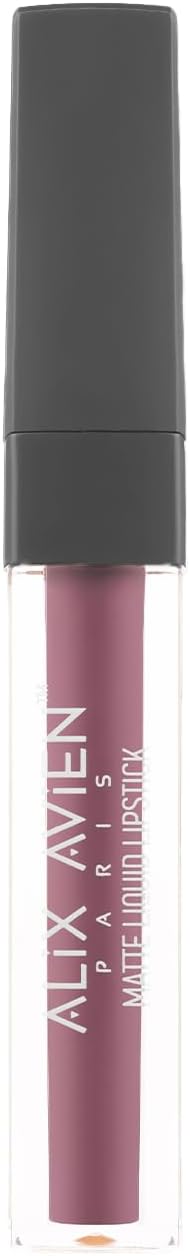 Uzun Süre Kalıcı Kadifemsi Kuruma Yapmayan Mat Likit Ruj - Lipstick 510 Dark Rose