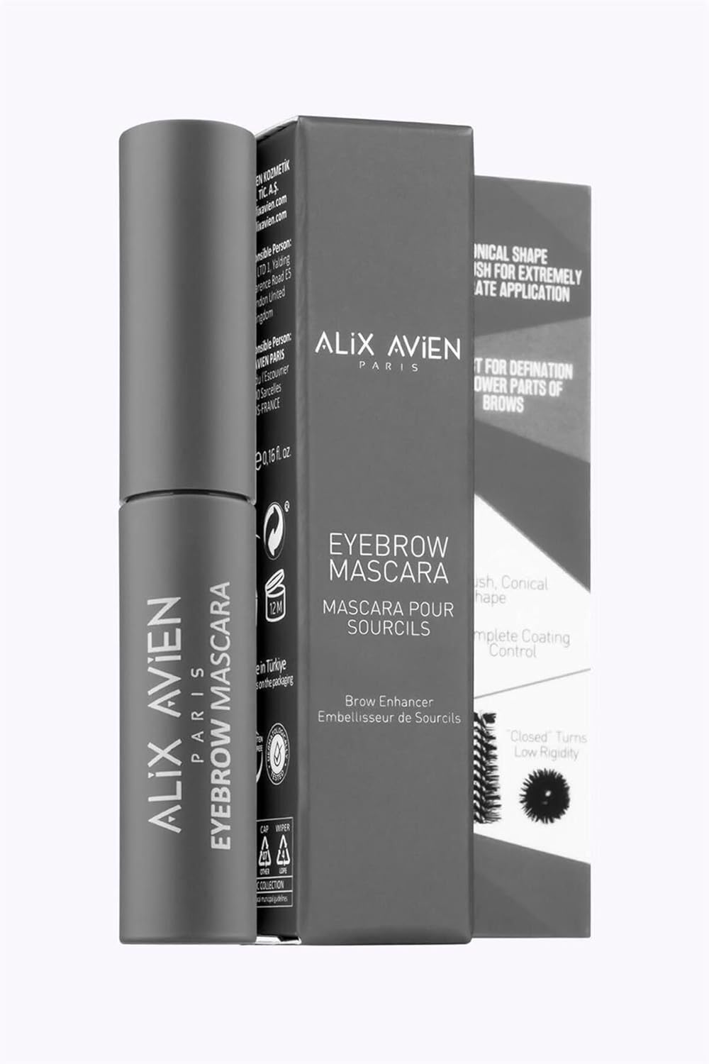 Alternative view of Suya Dayanıklı Kalıcı Etki Yoğun Pigmentli Kahverengi Kaş Sabitleyici Maskara - Eyebrow Mascara 803