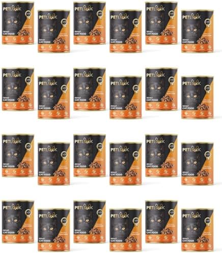 Alternative view of Konserve Kedi Maması Yetişkin Tavuk Etli, Parça Etli 415 GR 24 Adet Yaş Mama Düşük Tahıllı