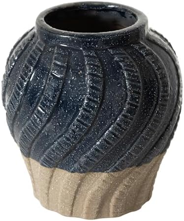 Alternative view of Wavy Seramik Vazo 18 x 19 cm