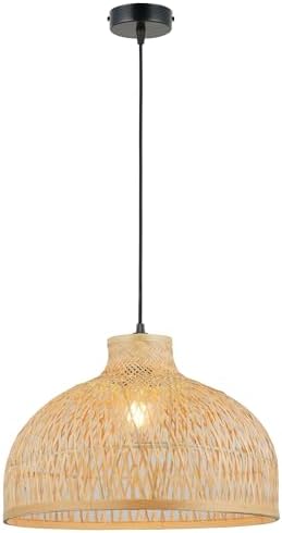 Venira 10 Küçük Boy 40’lık Bamboo Tekli Sarkıt, Doğal ahşap