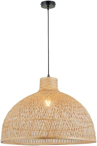 Venira 10 Büyük Boy 50’lik Bamboo Tekli Sarkıt, Doğal ahşap