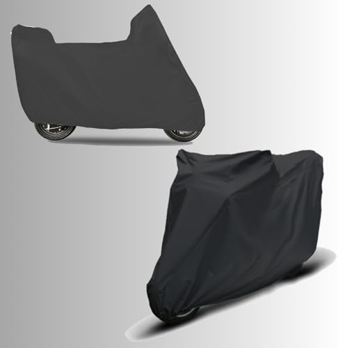 Alternative view of Motosiklet Brandası, Motor Örtüsü (Siyah Arka Çanta Uyumlu, Motor Uzunluğu 2.20m-2.65m arası (XL))
