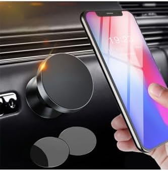 Alternative view of Tüm Cihazlara Uyumlu Mıknatıslı Telefon Tutacağı Siyah Araç içi Telefon Tutucu Masaüstü için Uygun Başlık Kısmı Dönebilen Mini Tutucu