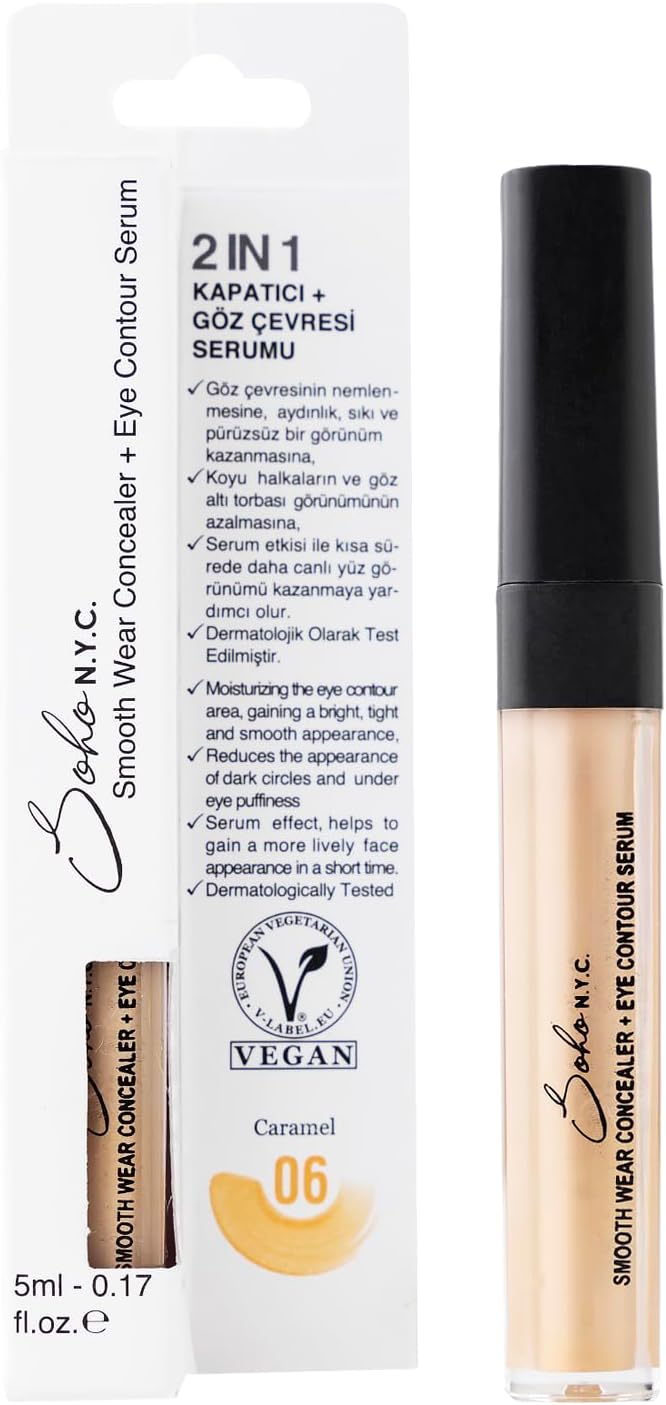 Alternative view of SOHO N.Y.C. Göz Altı Morluk Ve Torba İçin Serum ve Kapatıcı 5 ml- No:6 Caramel