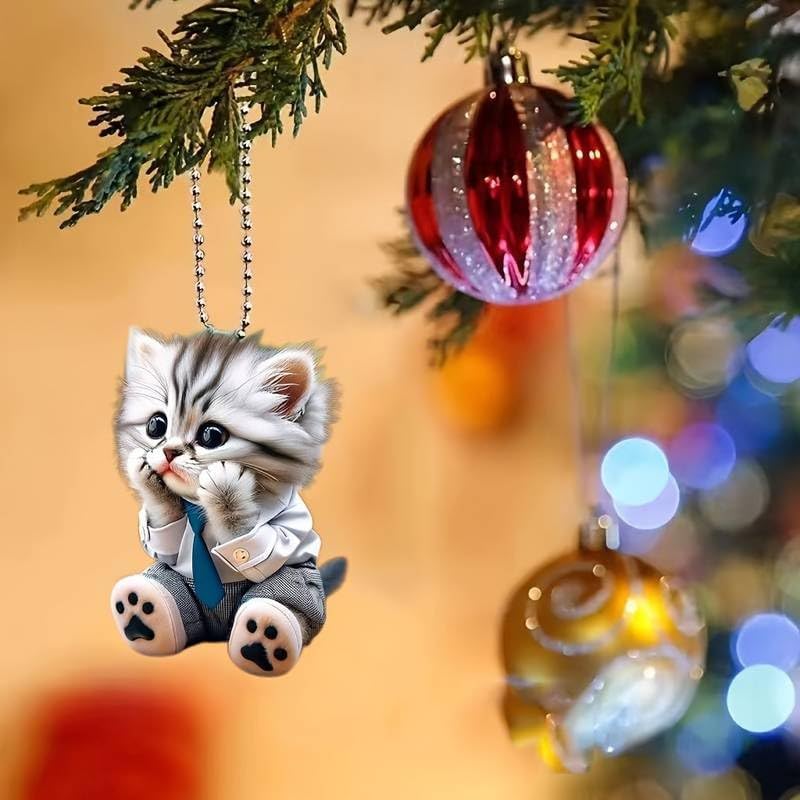 KEDİ AMAHTARLIK VE ARABA DİKİZ AYNA SÜSÜ (SEVİMLİ)