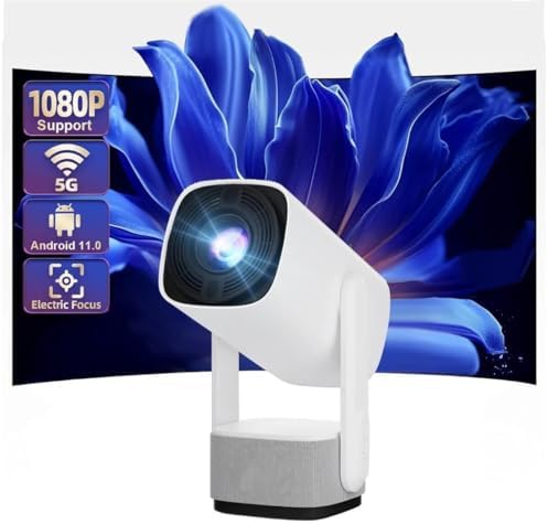 Taşınabilir Projeksiyon Dahili Hoparlör PS5 ve XBox Bağlantılı Oyun Sinema Projektör Full Hd 4k 1080P/2K/4K Destekli Ev Sinema Ofis Toplantı Fuar Sunum K2