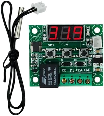 W1209 Termostat, W1209 Dijital Termostad, Kuluçka Termostatı, W1209 Sıcaklık Ölçer