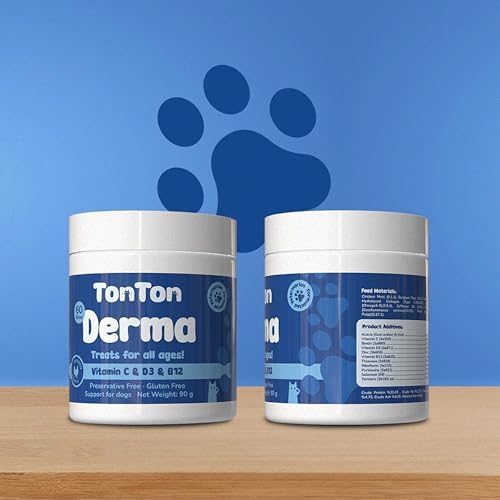 Alternative view of Tonton Kedi Ve Köpek Deri & Tüy Bakımı Için Glutensiz Çiğnenebilir 60 Tablet Kolajen Içerikli