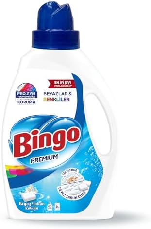 Alternative view of Bingo Sıvı Deterjan 2600 ml, Renkli & Beyaz, Beyaz Sabun