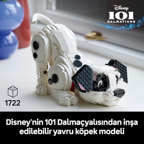 Alternative view of ǀ 101 Dalmaçyalı Köpek Yavrusu 43269 - Yetişkin Hayvanseverler için Yavru Köpek Figürü İçeren Koleksiyonluk Nostaljik Model Yapım Seti, Doğum Günü Hediyesi (1722 Parça)