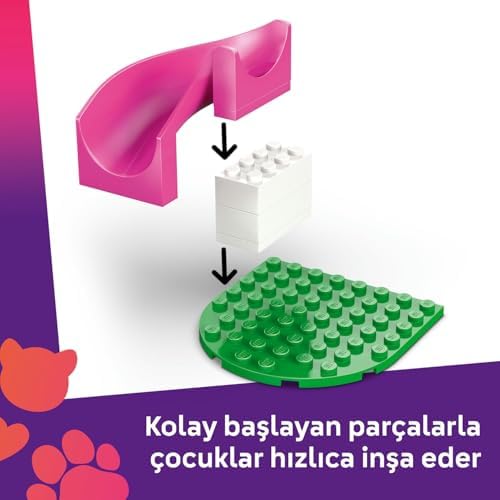 Alternative view of Yavru Köpek Oyun Parkı 42665-4 Yaş ve Üzeri Kız ve Erkek Çocuklar için 3 Köpek Figürü ile Aliya ve Sara Mini Bebekleri İçeren Yaratıcı Oyuncak Yapım Seti, Hediye Fikri (66 Parça)