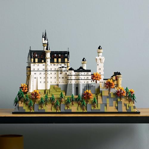 Alternative view of Architecture Neuschwanstein Şatosu 21063 – Tarihi Mimari Meraklısı Yetişkinler için Detaylı ve Dekoratif Koleksiyonluk Model Yapım Seti, Doğum Günü için Hediye Fikri (3455 Parça)