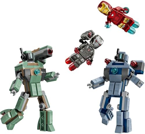 Alternative view of ǀ Iron Man ve War Machine, Hammer İnsansız Hava Araçlarına Karşı 76320-7 Yaş ve Üzeri Süper Kahraman Seven Çocuklar için Yaratıcı Oyuncak Yapım Seti, Harika Hediye Fikri (204 Parça)