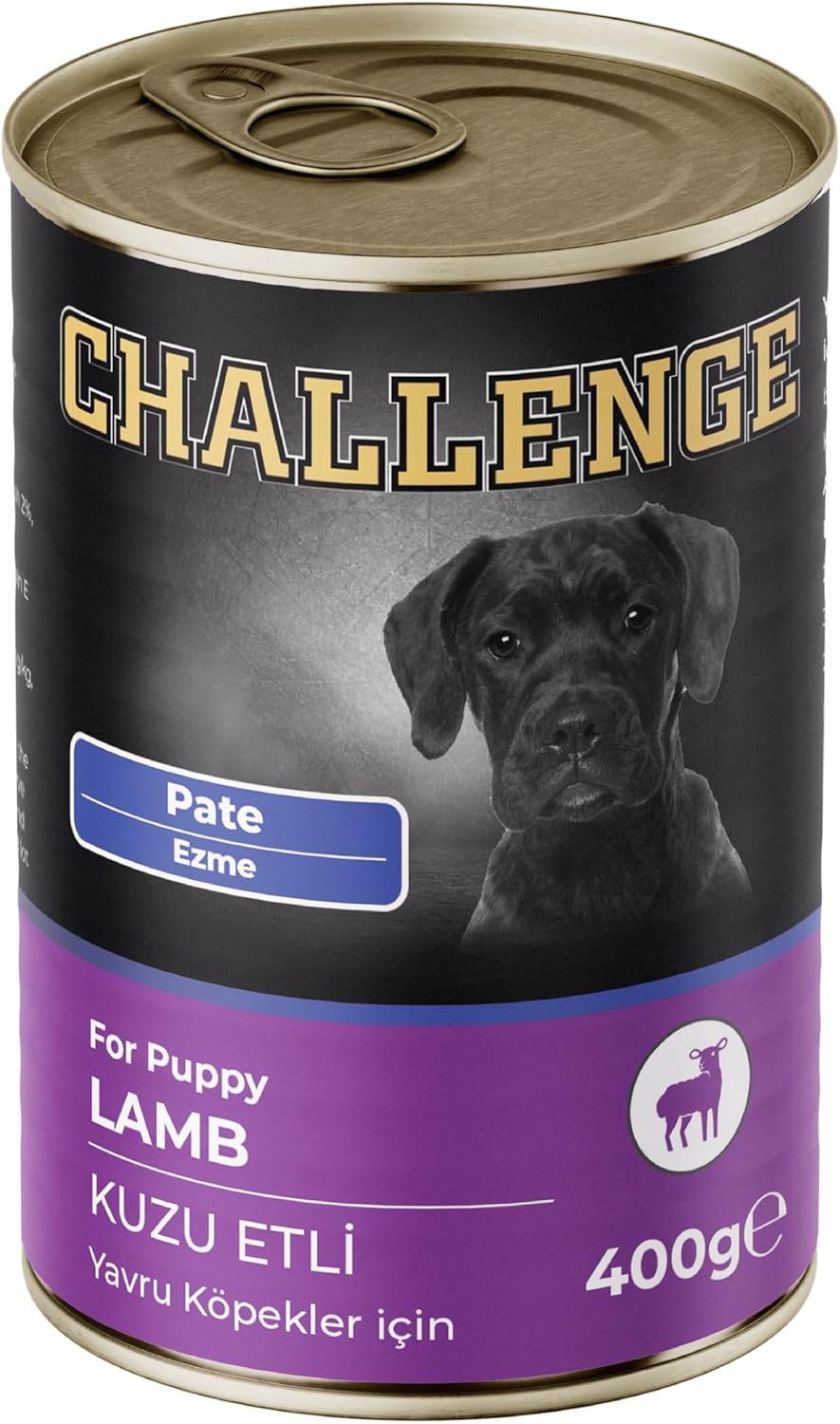 Alternative view of Challenge Konserve Yavru Köpek Kuzu Et Pate 400 gr