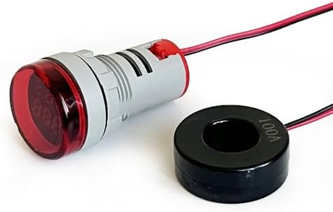 Alternative view of 2'li Volt Amper Ölçüm 22MM AC60-500V 100A Kırmızı