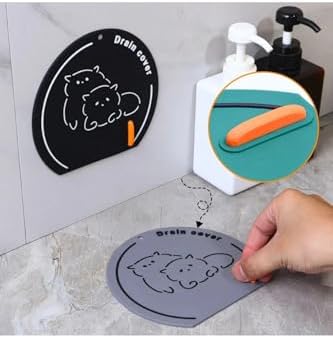 Gider Koku Önleyici, Banyo Mutfak Lavabo Koku Önleyici, Kötü Koku Önleyici Silikon Mat