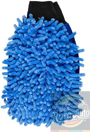 Alternative view of Mikrofiber Araç Yıkama Eldiveni Mavi