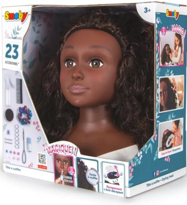 7600320318 Afro Stil Bebek Başı Güzellik Seti