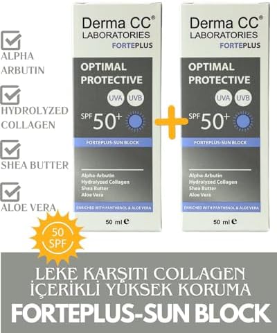 DERMA CC LABORATORIES Fortelus Güneş Kremi Spf50+, 50 Mililitre