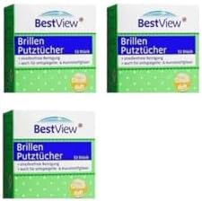 Alternative view of Bestview View Gözlük Telefon Ekran Temizleme Mendili 156 Adet Kutu
