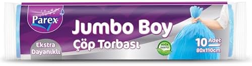 Ekstra Dayanıklı Çöp Torbası Boy 10'lu