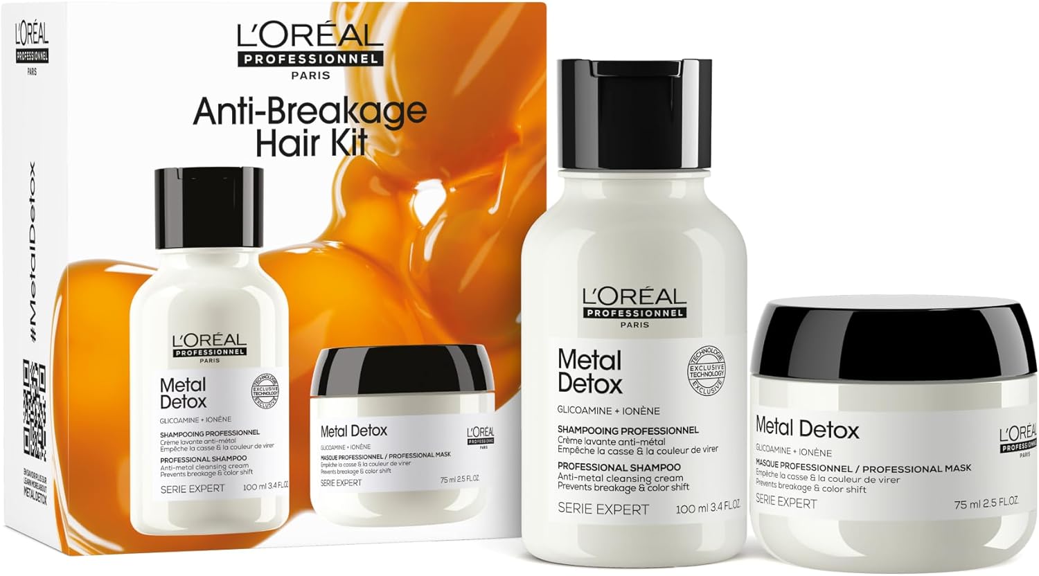 Alternative view of L'Oreal Professionnel Paris Serie Expert Metal Detox Mini Duo Kit, Saç Bakım Seti